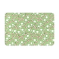 thumbnail image 1 of Rateoe Cute Frog2 Pattern Flannel Door Mat Indoor Outdoor Entrance, Waterproof All-Weather Doormat,Fade Resistant, Low Profile Entryway Mat 16x24in, 1 of 7