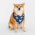 thumbnail image 1 of Rateoe Cute Goose On Blue Sky Print Pet Scarf for Dogs and Cats – Stylish Reflective Design, Breathable & Durable Pet Bandana with Quick-Release Buckle-Small, 1 of 5