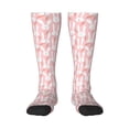 thumbnail image 1 of Rateoe Cute Rabbit Carrot Pattern Women’s Knee High Crew Socks,Trouser Socks Comfortable, Breathable, Moisture-Wicking and Soft, 1 of 6