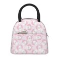 thumbnail image 1 of Rateoe Cute Rabbit Pattern Lunch Bag Women, Lunch Box, Lunch Bag, Small Leakproof Lunch Tote Large Capacity Reusable Insulated Cooler Lunch Container, 1 of 6