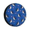 thumbnail image 1 of Rateoe Cute Shark Cartoon Pattern Tire Cover Wheel Protectors Weatherproof Wheel Covers Universal Fit for Trailer Rv SUV Truck Camper Travel Trailers Accessories-17 inch, 1 of 6