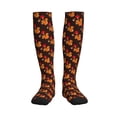 thumbnail image 1 of Rateoe Cute Squirrel Compression Socks for Women and Men 20-30mmHg-Circulation Support Socks Knee High Nurse Pregnant Running Medical and Travel Athletic, 1 of 7