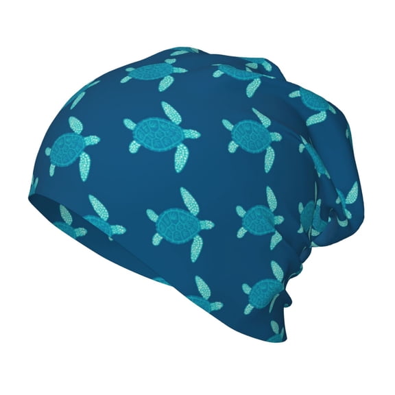 Rateoe Cute Turtle Kids Beanie Warm Knit Beanie Hats Boys Girls Winter Hat Soft Slouchy Hats for Kids