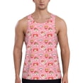 thumbnail image 1 of Rateoe Cute cartoon cats Pattern Sleeveless Gym Shirt Muscle Tee Breathable Workout Shirt Slim-Fit Tank Quick Dry Fit Muscle Tank Top Bodybuilding Sleeveless T Shirt-Large, 1 of 7