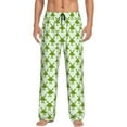 thumbnail image 1 of Rateoe Cute green monster Pattern Men’s Ultra-Soft Comfy Pajama Lounge Pants Sleepwear,Comfortable Lounge Wear,lightweight Pajamas, Casual Home Wear-X-Large, 1 of 6