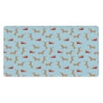 thumbnail image 1 of Rateoe Dachshund Dog Print Mouse Pad - Extended Large Gaming Mousepad,Non-Slip Stitched Edge,16x29.5 Inch, 1 of 8