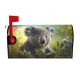 thumbnail image 1 of Rateoe Daisy Koala Printed Mailbox Covers - Easy to Install Fall, Winter, Spring, Summer Mailbox Cover - Weather and UV-Resistant Mailbox Decor - Mailbox Magnetic Covers-25.5x21 in, 1 of 8