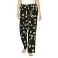 thumbnail image 1 of Rateoe Daisy Pattern Women’s Ultra-Soft Comfy Pajama Lounge Pants Sleepwear,Comfortable Lounge Wear,lightweight Pajamas, Casual Home Wear-Large, 1 of 6
