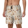 thumbnail image 1 of Rateoe Dancing Cowboy Skeleton Pattern Men’s Swim Shorts with Compression Liner – Double-Layered Quick-Dry Swimwear, Comfortable & Stretchy Beach Shorts-3X-Large, 1 of 6