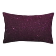 thumbnail image 1 of Rateoe Dark Purple Glitter Pattern Pillow Covers with Invisible Zipper(Pillows are not Included) Standard Pillowcases-14"x20", 1 of 6