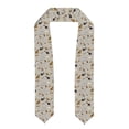 thumbnail image 1 of Rateoe Dog Animal Pattern Graduation Shawl Stole – Elegant Stole for Graduates ,Graduation Gown Accessory, Academic Stole-Flattened, 1 of 7