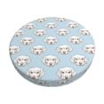thumbnail image 1 of Rateoe Dog Pattern Round Bar Stool Seat Covers,Washable Stool Cushion Slipcover Elastic Bar Chair Covers for 12-14 Inch Chair -12 inch, 1 of 7