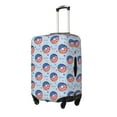thumbnail image 1 of Rateoe Donut with the USA Fag Printed Luggage Cover, Suitcase Protector Fits 18-32 Inch Luggage-Small, 1 of 7