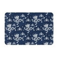thumbnail image 1 of Rateoe Dragon Pattern Flannel Door Mat Indoor Outdoor Entrance, Waterproof All-Weather Doormat,Fade Resistant, Low Profile Entryway Mat 16x24in, 1 of 7