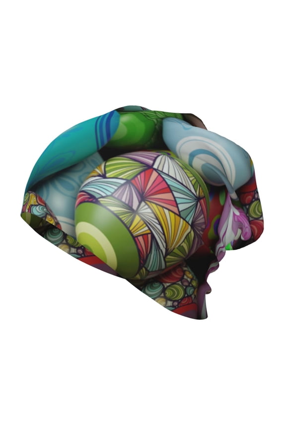 Easter Egg1 Kids Beanie Warm Knit Beanie Hats Boys Girls Winter Hat Soft Slouchy Hats for Kids