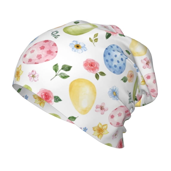 Rateoe Easter Egg3 Kids Beanie Warm Knit Beanie Hats Boys Girls Winter Hat Soft Slouchy Hats for Kids