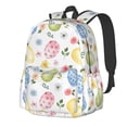 thumbnail image 1 of Rateoe Easter Egg3 Pattern Student Backpack,Backpack for School,Lightweight Bag,Travel Backpack,Outdoor Backpack,Large Capacity Backpack, 1 of 8