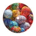 thumbnail image 1 of Rateoe Easter Eggs Pattern Christmas Tree Skirt with Ties , Christmas Tree Decorations, Farmhouse Christmas Decor Xmas Holiday Decorations-36", 1 of 1