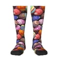 thumbnail image 1 of Rateoe Easter Eggs1 Pattern Women’s Knee High Crew Socks,Trouser Socks Comfortable, Breathable, Moisture-Wicking and Soft, 1 of 6