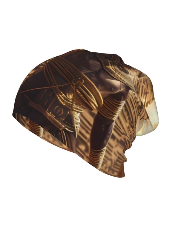 Egyptian Cat Pharaoh Magic Kids Beanie Warm Knit Beanie Hats Boys Girls Winter Hat Soft Slouchy Hats for Kids