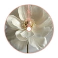 thumbnail image 1 of Rateoe Elegant Ivory Flower Pattern Christmas Tree Skirt with Ties, Christmas Tree Decorations, Farmhouse Christmas Decor Xmas Holiday Decorations-36", 1 of 6