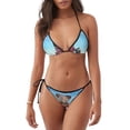 thumbnail image 1 of Rateoe Elephant Sits Print Women’s Bikini Swimsuits, Adjustable Bikini Set,Two-Piece Swimwear Removable Padding Bikini, 1 of 6