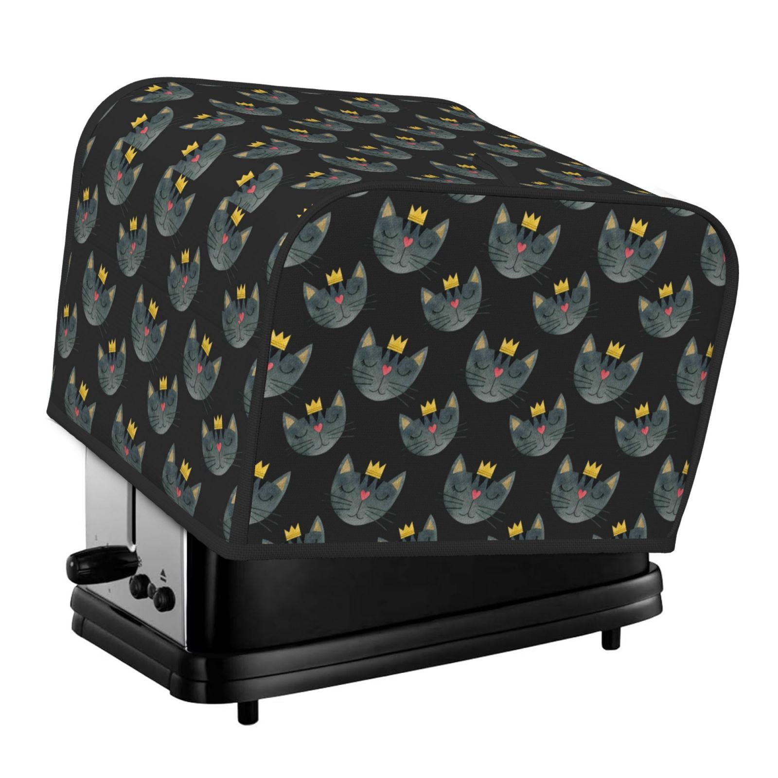 Tech Lane Pattern Toaster Rateoe Faces Of The Cat Pattern Toaster Covers 4 Slice Wide Slot,Bread ...