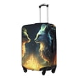 thumbnail image 1 of Rateoe Firefly Forest Fox Printed Luggage Cover, Suitcase Protector Fits 18-32 Inch Luggage-Small, 1 of 7