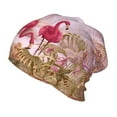 thumbnail image 1 of Rateoe Flamingos In The Tropical Forest Kids Beanie Warm Knit Beanie Hats Boys Girls Winter Hat Soft Slouchy Hats for Kids, 1 of 7