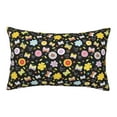 thumbnail image 1 of Rateoe Flower Butterfly Pattern Pillow Covers with Invisible Zipper(Pillows are not Included) Standard Pillowcases-20"x30", 1 of 6