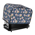 thumbnail image 1 of Rateoe Flower Pattern Toaster Covers 2 Slice Wide Slot,Bread Machine Cover,Bread Dust Cover & Fingerprint Protection,Appliance Covers, 1 of 7