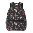 thumbnail image 1 of Rateoe Forest Flora and Insects Pattern Casual Backpack for School, Work, Travel – Adjustable Straps, Multiple Compartments – Ergonomic Design, Fits Laptops and Tablets, 1 of 5