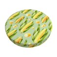 thumbnail image 1 of Rateoe Fresh Sweet Corn Pattern Round Bar Stool Seat Covers,Washable Stool Cushion Slipcover Elastic Bar Chair Covers for 12-14 Inch Chair -13 inch, 1 of 7