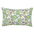 thumbnail image 1 of Rateoe Frog With Sweet Pattern Decorative Pillow Case,Throw Pillow Covers,Plush Pillow Cover,Soft Pillow Case,Velvet Pillow Case-16"x24", 1 of 6