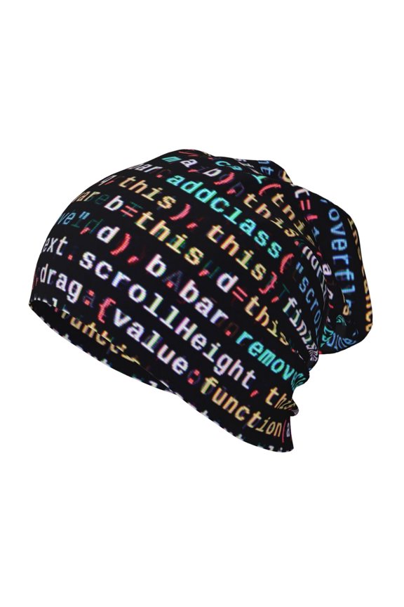 Function Source Code1 Kids Beanie Warm Knit Beanie Hats Boys Girls Winter Hat Soft Slouchy Hats for Kids