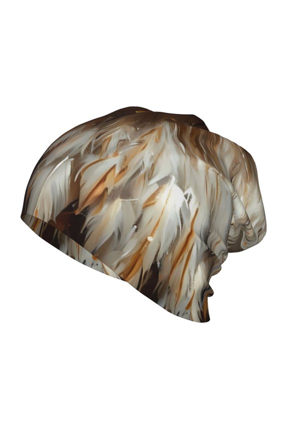 Funny Bald Eagle Kids Beanie Warm Knit Beanie Hats Boys Girls Winter Hat Soft Slouchy Hats for Kids