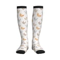 thumbnail image 1 of Rateoe Funny Chicken Compression Socks for Women and Men 20-30mmHg-Circulation Support Socks Knee High Nurse Pregnant Running Medical and Travel Athletic, 1 of 7