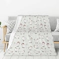 thumbnail image 1 of Rateoe Funny Chicken Pattern Flannel Throw Blanket, Ultra-soft Blanket for Bed, Couch, Car, Hypoallergenic Anti-pilling blanket-40"x30"(Vertical), 1 of 6