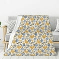 thumbnail image 1 of Rateoe Funny Chicken Pattern Flannel Throw Blanket, Ultra-soft Blanket for Bed, Couch, Car, Hypoallergenic Anti-pilling blanket-80"x60"(Vertical), 1 of 6