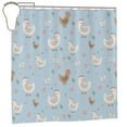thumbnail image 1 of Rateoe Funny Chicken Shower Curtain - Fancy Bathroom Shower Curtain Sets - Waterproof Shower Curtain with Hooks with 12 Plastic Hooks 72x72 Inches, 1 of 5