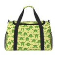 thumbnail image 1 of Rateoe Funny Frogs Pattern Gym Bag for Women, Duffle Bag for Travel with Wet Pocket, Carry on Weekender Bags for Women, Water Resistant Travel Bag Duffel Bag, 1 of 7