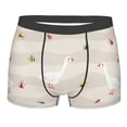 thumbnail image 1 of Rateoe Funny Goose1 Mens Boxer Briefs Poly Spandex Performance Boxer Briefs Underwear Hem Boxer Briefs - XX-Large, 1 of 8