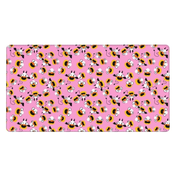Rateoe Funny corn spider web A Print Mouse Pad - Extended Large Gaming Mousepad,Non-Slip Stitched Edge,16x29.5 Inch
