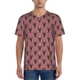 thumbnail image 1 of Rateoe German Shepherd Dog Pattern Men’s Baseball Short Sleeve Polo Shirt, Midweight Men's Shirt Golf Shirt Polo Shirts Quick Dry Short-Medium, 1 of 7