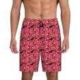 thumbnail image 1 of Rateoe German Shepherd Dog Print Men's Lounge Shorts – Soft & Breathable Pajama Bottoms with Pockets, Elastic Waistband, Lightweight Sleepwear for Nightwear & Loungewear-XX-Large, 1 of 6