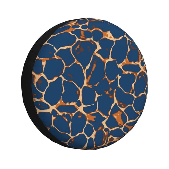 Rateoe Giraffe Skin Pattern Tire Cover Wheel Protectors Weatherproof Wheel Covers Universal Fit for Trailer Rv SUV Truck Camper Travel Trailers Accessories-