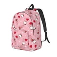thumbnail image 1 of Rateoe Gnome With Heart Pattern Durable Canvas Backpack for Men & Women – Stylish & Lightweight – Adjustable Straps, Multiple Pockets – Fits 15-17 Inch LaptopsMedium, 1 of 5
