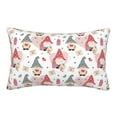 thumbnail image 1 of Rateoe Gnome With Love Letter Pattern Pillow Covers with Invisible Zipper(Pillows are not Included) Standard Pillowcases-16"x24", 1 of 6