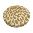 thumbnail image 1 of Rateoe Gold Drops Pattern Round Bar Stool Seat Covers,Washable Stool Cushion Slipcover Elastic Bar Chair Covers for 12-14 Inch Chair -14 inch, 1 of 7