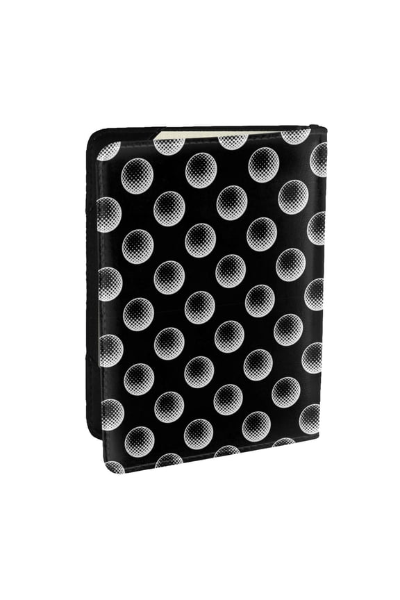 Golf Balls Pattern Passport Holder Wallet Leather Mulit-purpose Travel Wallet Credit Cards Case ,Passport Cover for Women Men-6.5 in